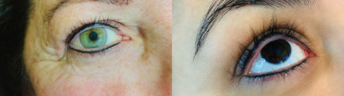 Permantent Makeup Lidstrich Permanent make up ohne Schmerz